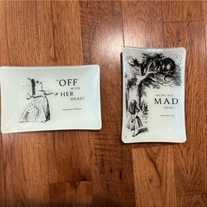 Alice in Wonderland Rectangular Trays